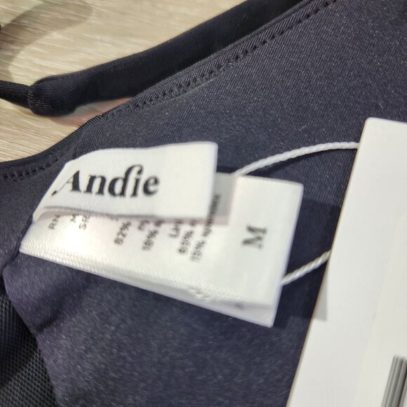 Andie Swim The Tahiti Top In Black New With Tags Womens Size M - Picture 9 of 12